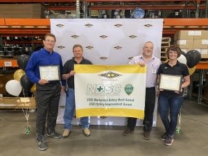 WCCO Belting Receives Prestigious “Workplace Safety Merit Award” and “Safety Improvement Award” from North Dakota Safety Council, Press Release
